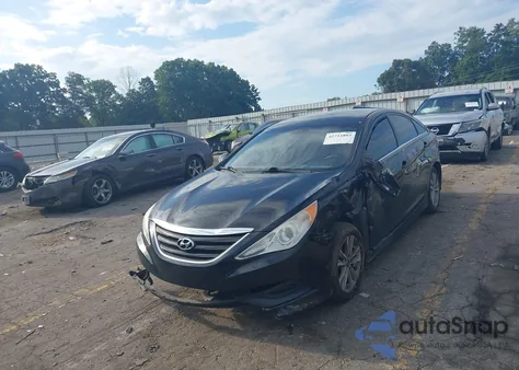 2014 Hyundai Sonata Gls из США, поврежденный, VIN 5NPEB4AC4EH926833